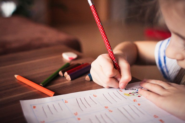 a hand holding a pencil